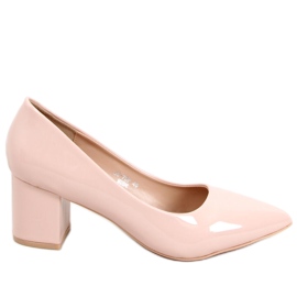 Pumps mit niedrigem Absatz Zelia Nude beige
