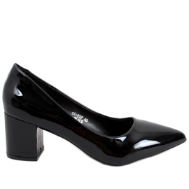 Pumps mit niedrigem Absatz Zelia Black schwarz