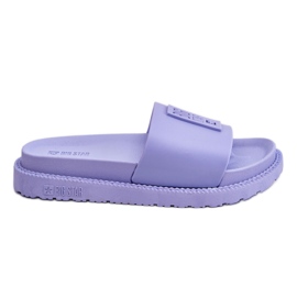 Damenhausschuhe Big Star JJ274A304 Violett lila