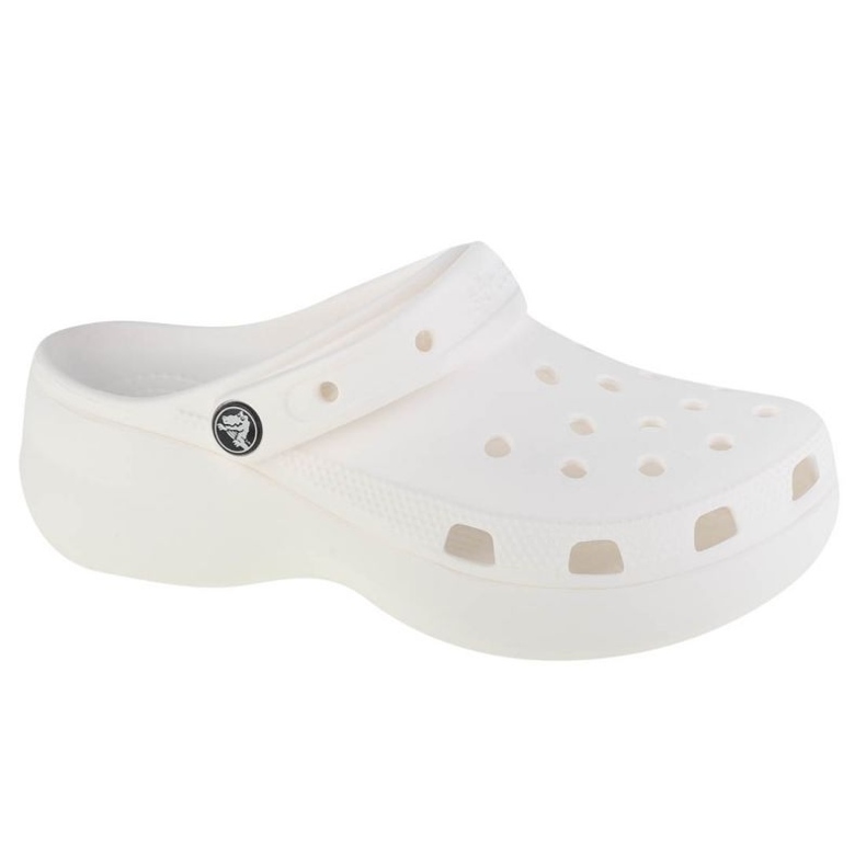 Crocs Classic Platform Clog 206750-100 Flip-Flops weiß
