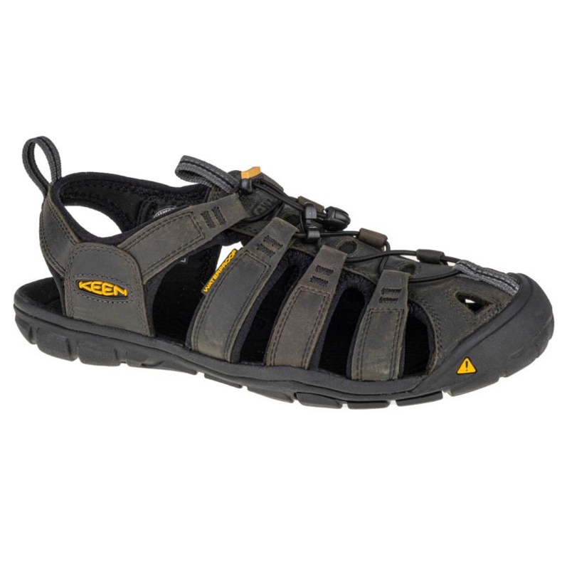 Keen Clearwater Cnx Leder 101310 Sandalen grau
