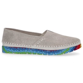 Lederschuhe Filippo DP1213 / 20 Si Silber