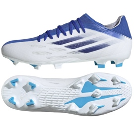 Adidas X Speedflow.3 Fg M GW7480 Fußballschuhe mehrfarbig weiß