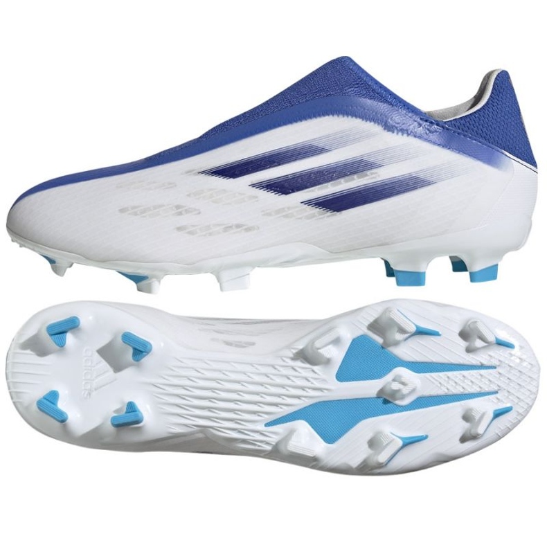 Adidas X Speedflow.3 Ll Fg M GW7495 Fußballschuhe mehrfarbig weiß