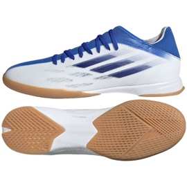Adidas x Speedflow.3 in GW7491 White-Blue-Fußballschuhe weiß weiß