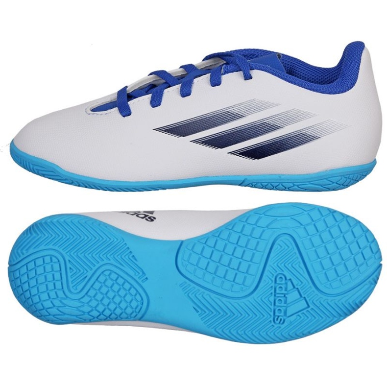Adidas X Speedflow.4 In Jr GW7527 Fußballschuhe weiß weiß