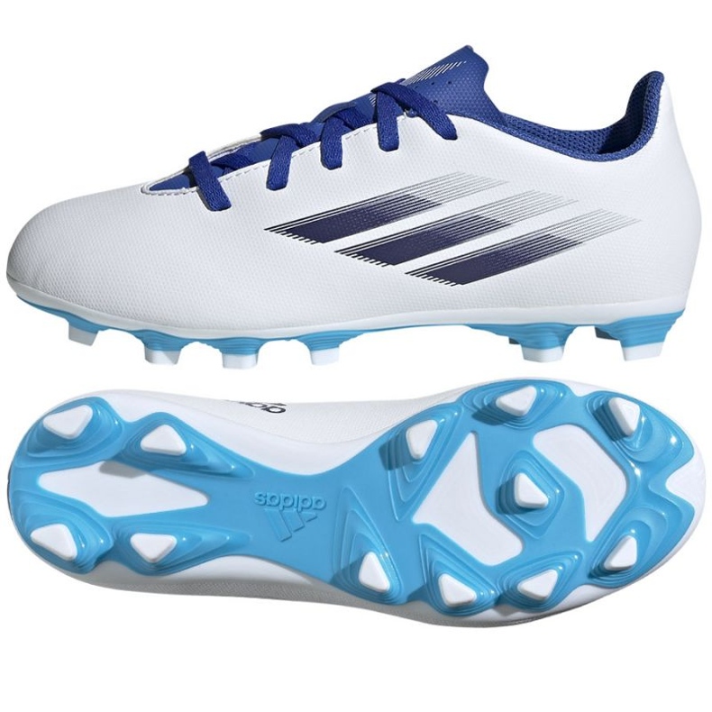 Adidas X Speedflow.4 FxG Jr GW7519 Fußballschuhe mehrfarbig weiß