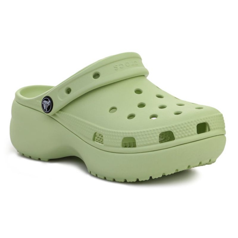 Crocs Classic Plateau Clog Damen 206750-335 grün