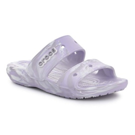 Crocs Classic Marbled Sandal 207701-5PT Flip-Flops weiß