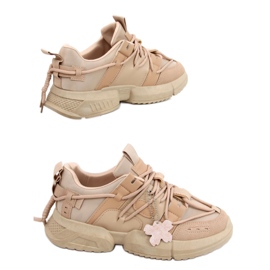 Zeny Khaki-Trainer beige