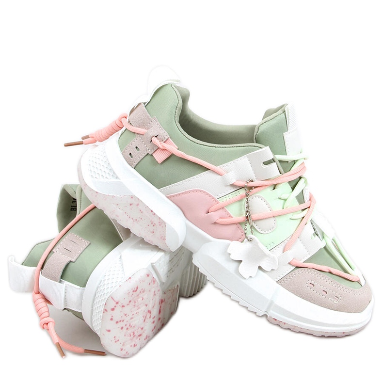 Zeny Grüne Turnschuhe mehrfarbig