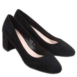 Pumps mit niedrigem Absatz Phoebe Black schwarz