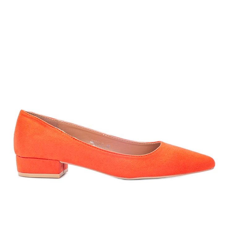 Orange High Heels von Jody