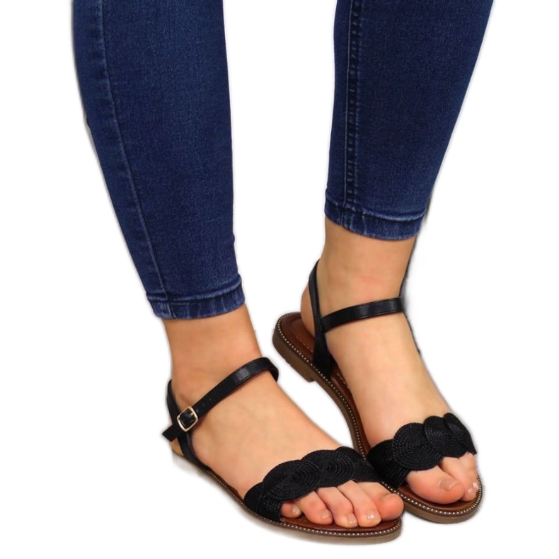 Flache Sandalen T.Sokolski W SCA37A schwarz