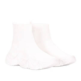 Terica weiße hohe Turnschuhe