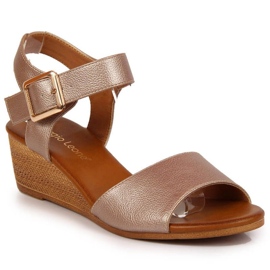 Keilsandalen Sergio Leone W SK376A beige