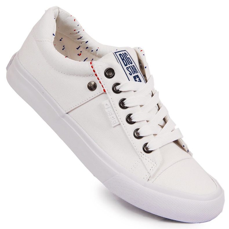 Turnschuhe Low weiß Big Star AA274511
