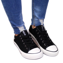 Schwarze Big Star DD274338 Low-Top-Sneaker