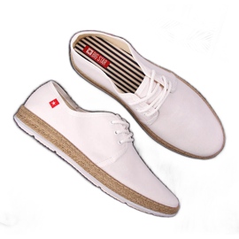 Weiße Espadrilles-Sneaker für Damen Big Star FF276043