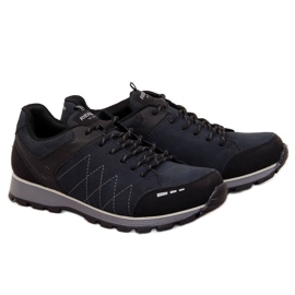 Marineblaue Herrenschuhe Rieker B5720-01