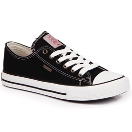 Schwarze Cross Jeans JJ2R4011C Low-Top-Sneakers