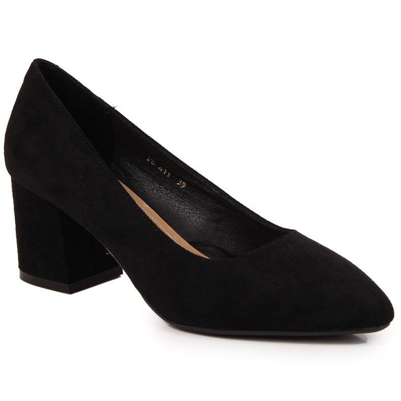 Pumps wildleder schwarz Sergio Leone
