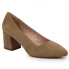 Pumps wildleder beige Sergio Leone