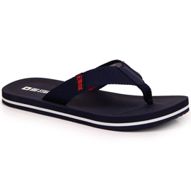 Marineblaue Herrenhausschuhe Big Star JJ174518