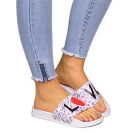 Strandhausschuhe Big Star aus weißem Gummi für Damen