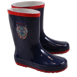 Wasserdichte marineblaue American Club Galoschen für Jungen