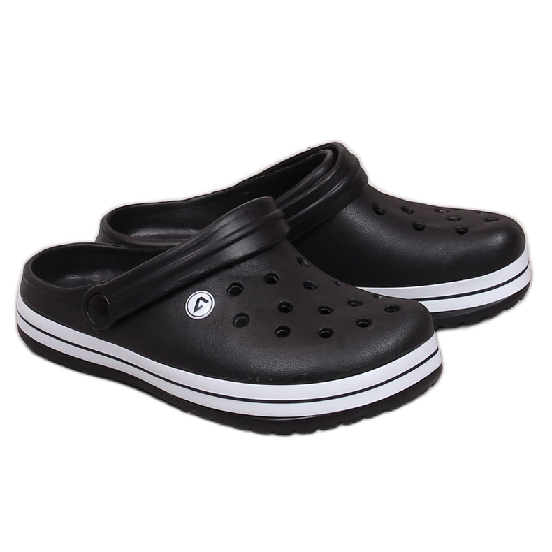 Schwarze Kinder-Badeschuhe von American Club
