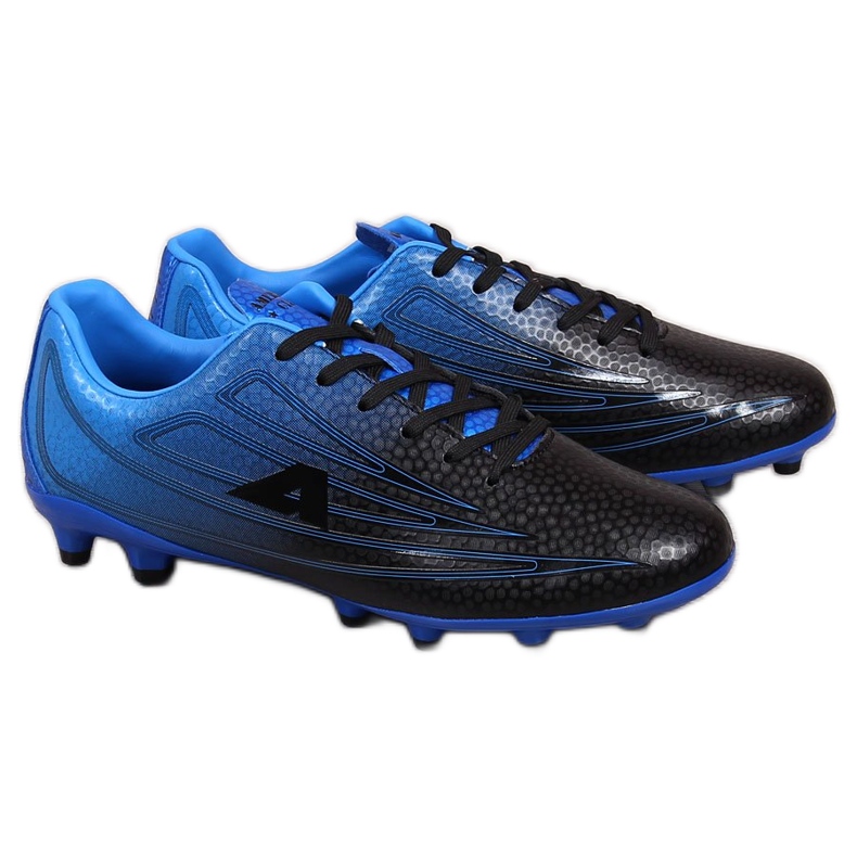 American Club schwarz-blaue Herren-Fußballschuhe schwarz blau