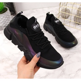 Black Big Star FF274A053 schwarze Damen Sportschuhe