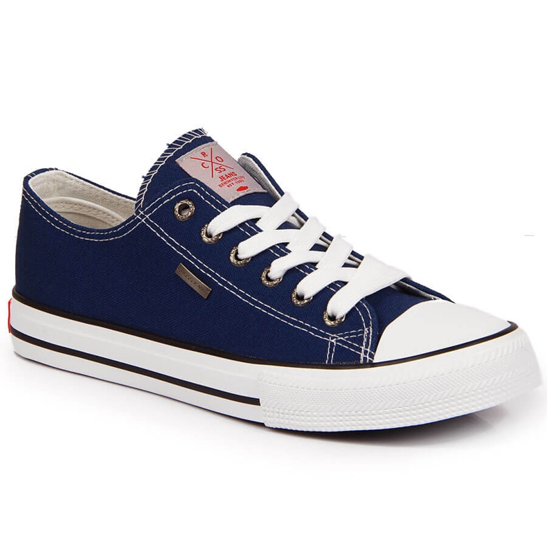 Marineblaue Cross Jeans JJ1R4004C Herrenturnschuhe navy blau