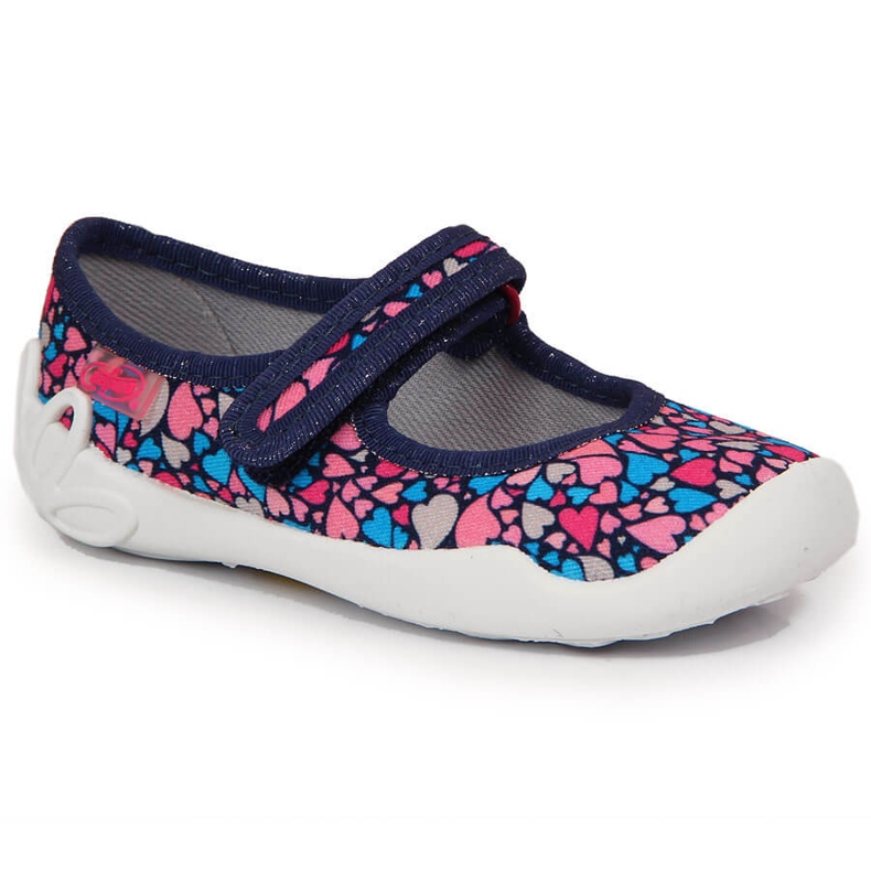 Ballerinas für Mädchen mit Herzen Befado rosa