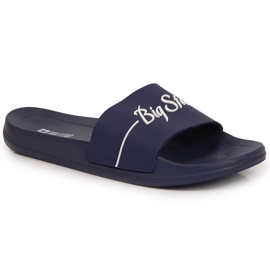Marineblaue Sportpantoffeln Big Star JJ274A299