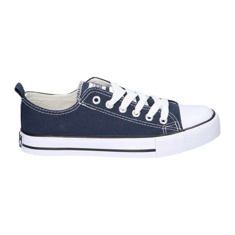 American Club Frauen -Sneaker amerikanische LH10 Navy Blue gebunden mehrfarbig