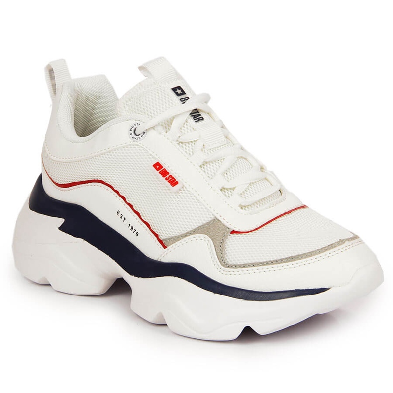 Weiße Big Star Sportschuhe JJ274A116