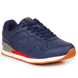 American Club marineblaue Sportschuhe navy blau