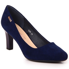Pumps auf der post marineblau Sergio Leone