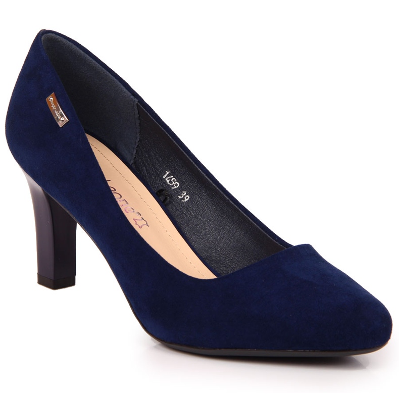 Pumps auf der post marineblau Sergio Leone navy blau