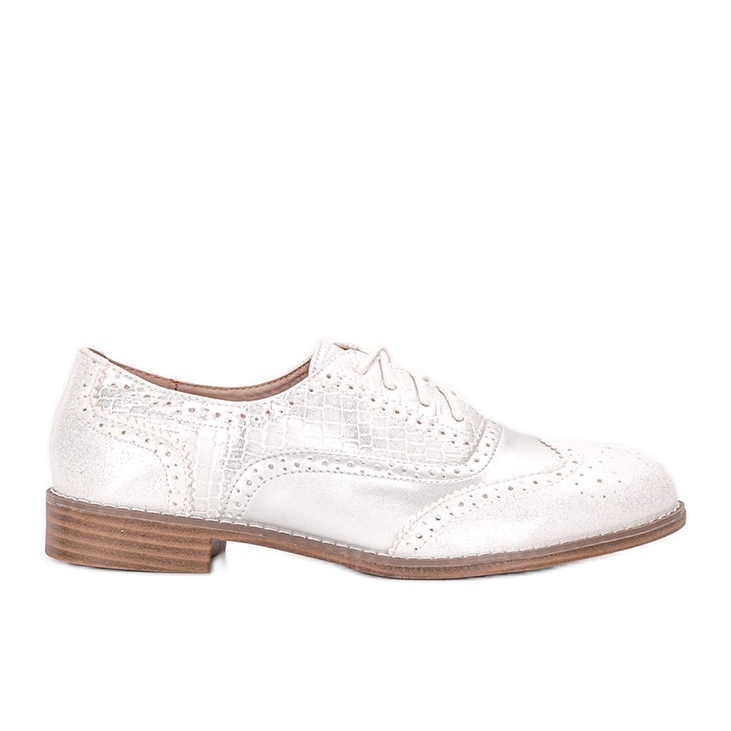 Silberne Halbschuhe für Damen von Hershey silber-