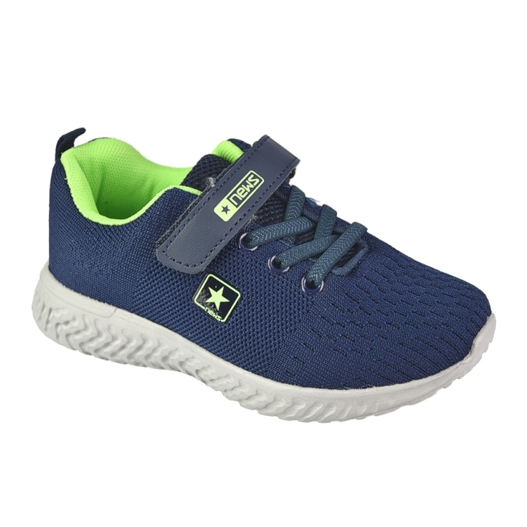 NEWS Sportschuhe mit Klettverschluss 22DZ23-4843-M Marineblau