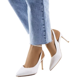 Beige Pumps mit Anneli-Bindung