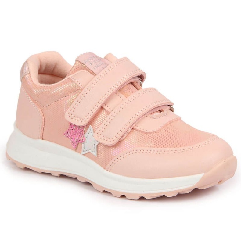 Pink Jr American Club Sportschuhe mit Klettverschluss rosa