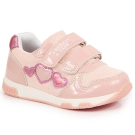 Pink Jr American Club Sportschuhe mit Klettverschluss rosa