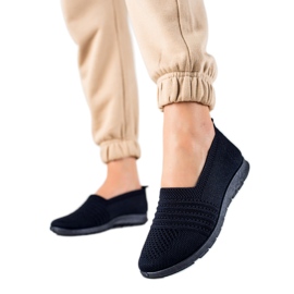 W. Potocki Klassische Potocki-Slipper navy blau