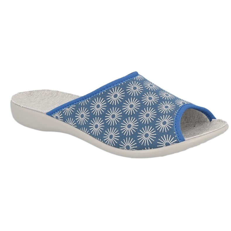 Befado Damenschuhe PU 254D142 blau grau