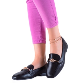 Lovery Elegante Slipper schwarz