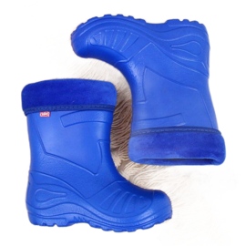 Jr. BEFADO blaue Galoschen mit abnehmbarem Unteranzug